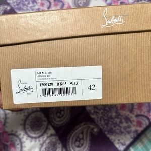 Christian louboutin so me studded heels